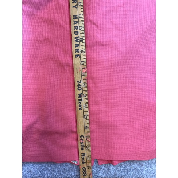 Men’s TOSCANO 100% Silk, Short Sleeve Button Up Shirt Fuchsia - Picture 8 of 8